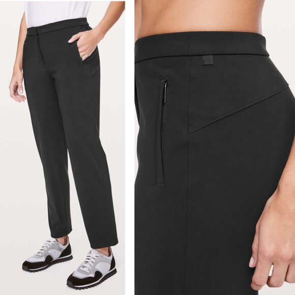 Lululemon On The Move Pant In Black Size 6 - Picture 1 of 8